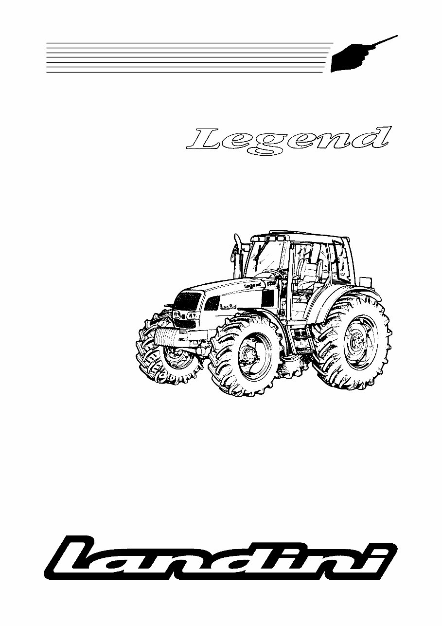 Landini Legend 130 Factory Service & Work Shop Manual preview img 1