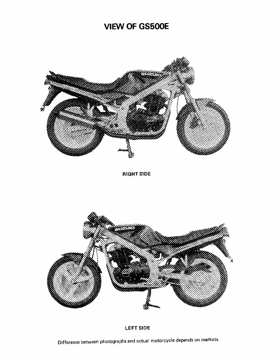 1998-2001 Suzuki GS500E Service & Repair Manual preview img 2