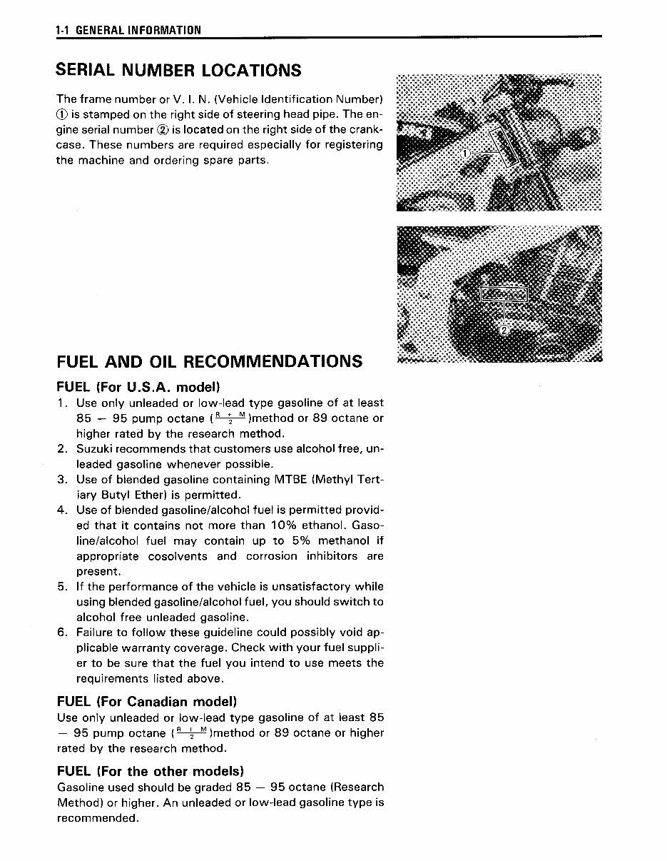 1998-2001 Suzuki GS500E Service & Repair Manual preview img 4