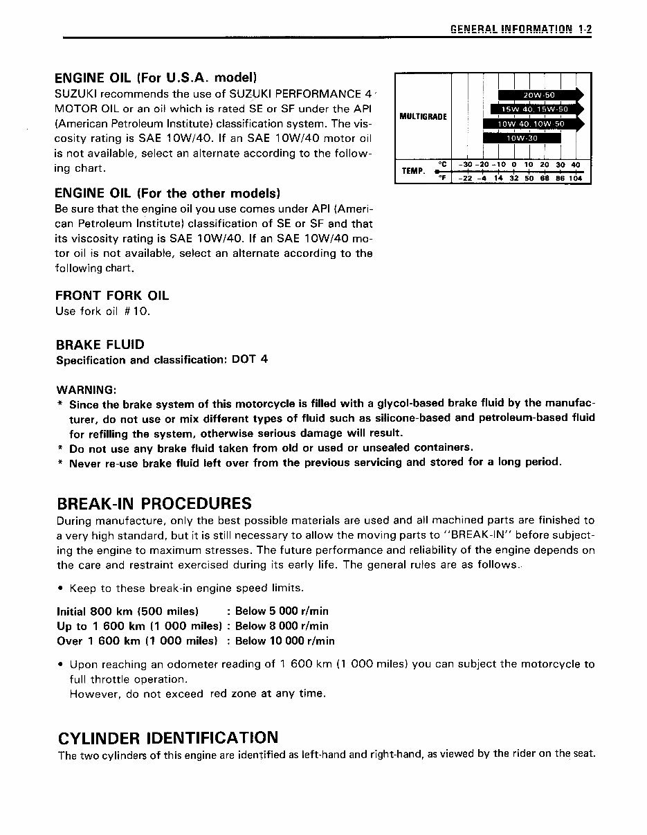 1998-2001 Suzuki GS500E Service & Repair Manual preview img 5