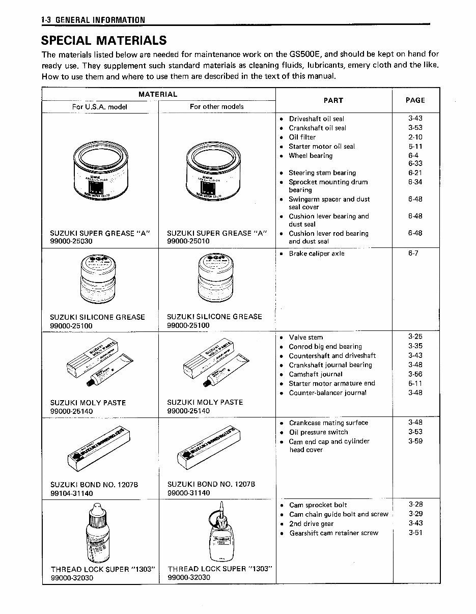1998-2001 Suzuki GS500E Service & Repair Manual preview img 6