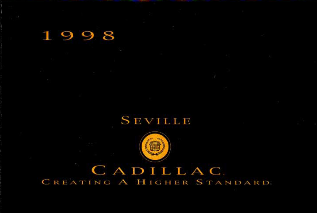 1998 Cadillac Eldorado Owners Manual ! preview img 1