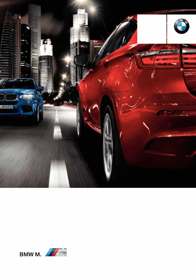2012 BMW X5 X6 M XDrive 35i 35d 50i Owners Manual preview img 1