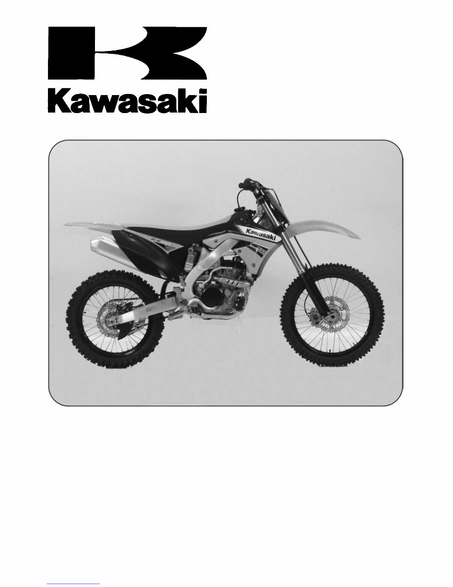 2011-2012 Kawasaki KX250F Service Repair Workshop Manual preview img 1