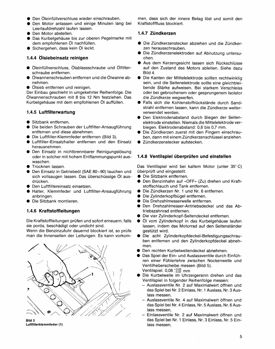 1978-1982 Honda CBX1000/CX1E Service & Repair Manual (in German) preview img 7