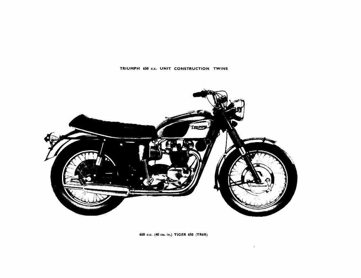 1963-1970 Triumph Motorcycle 650cc Service & Repair Manual preview img 5