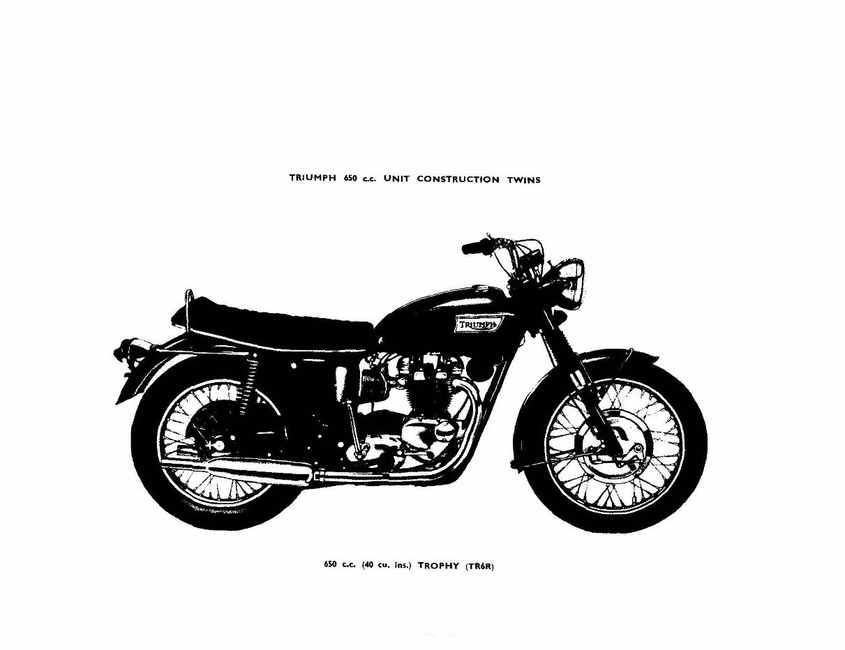 1963-1970 Triumph Motorcycle 650cc Service & Repair Manual preview img 7