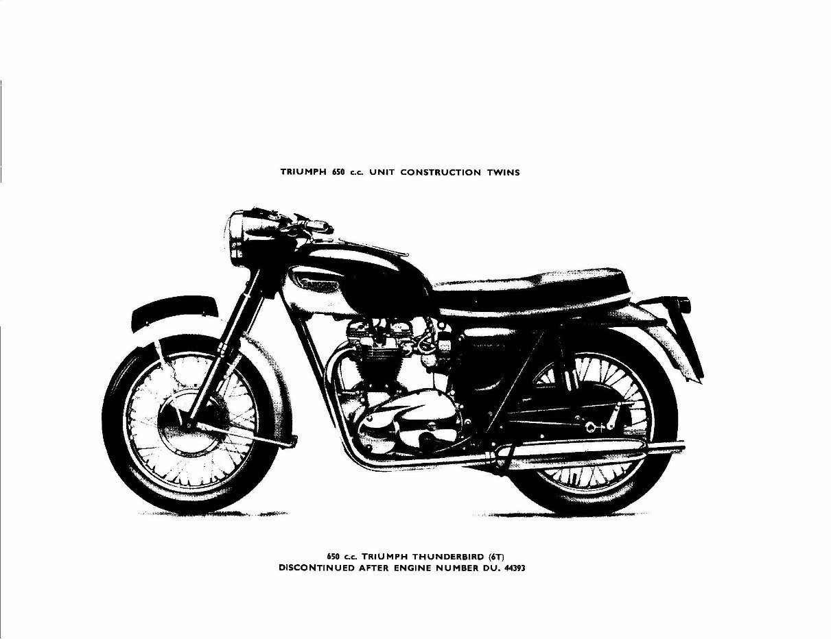 1963-1970 Triumph Motorcycle 650cc Service & Repair Manual preview img 9