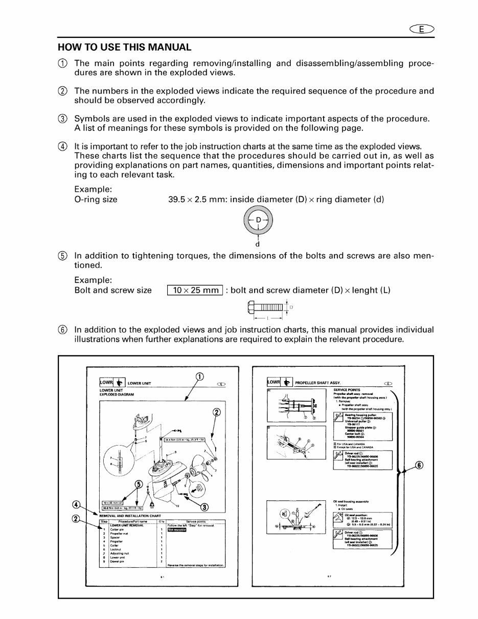 Yamaha F40B (40HP) Outboards OEM Service & Repair Manual preview img 5