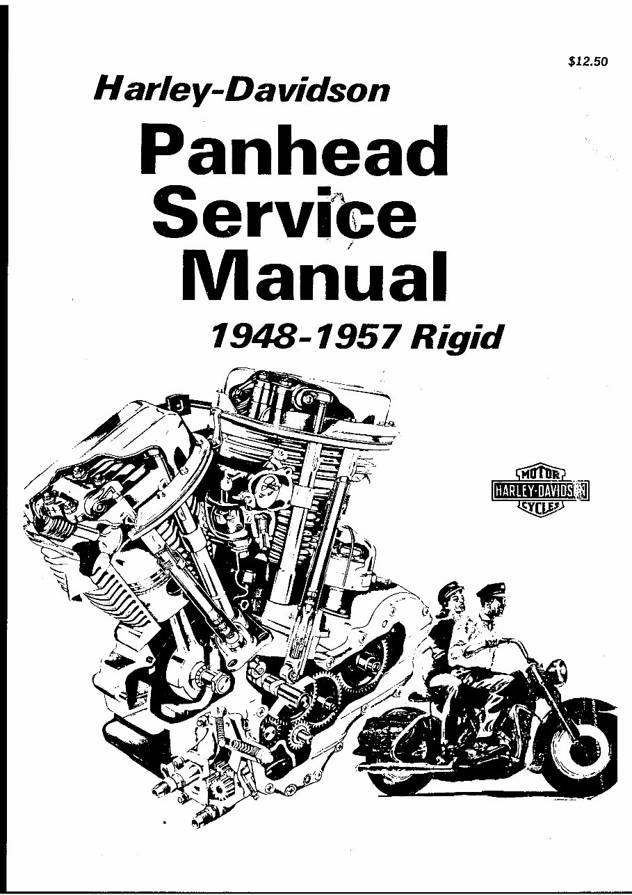 1953 Harley-Davidson Panhead Service & Repair Manual preview img 1
