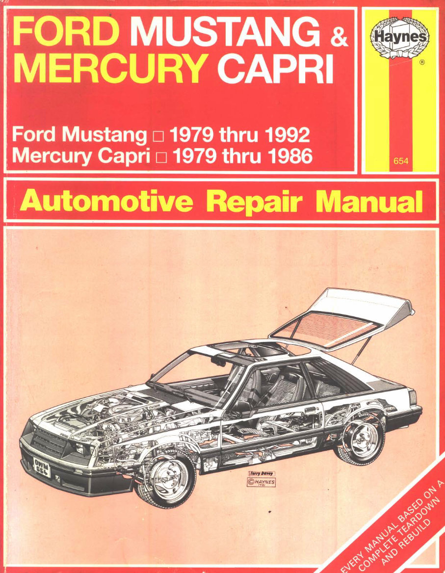 1990 Ford Mustang Service & Repair Manual preview img 1