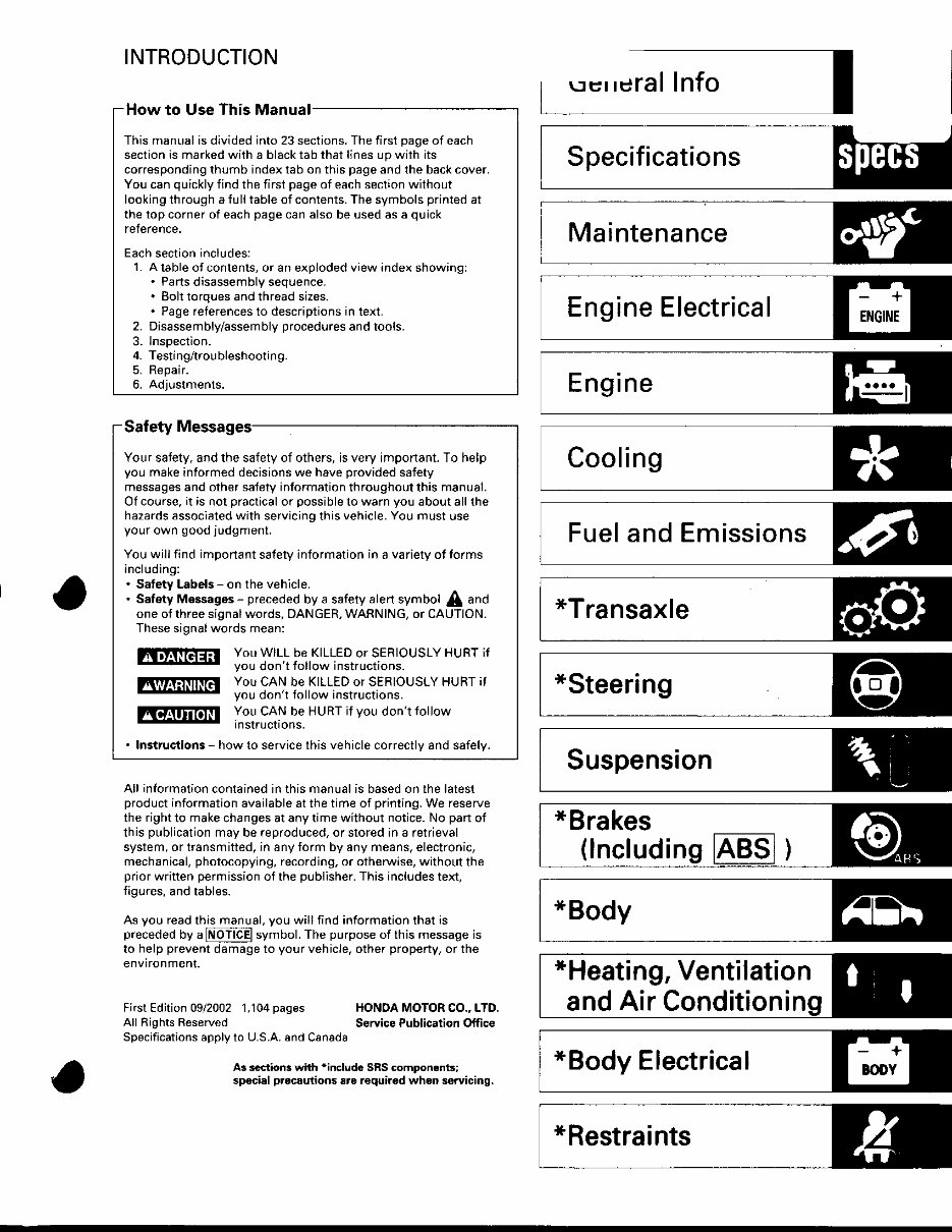 2000 Honda S2000 Service & Repair Manual Software preview img 3