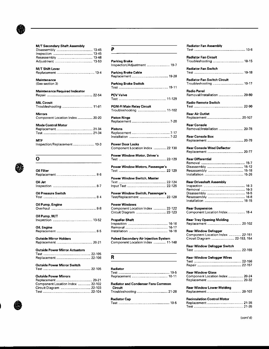 2000 Honda S2000 Service & Repair Manual Software preview img 8