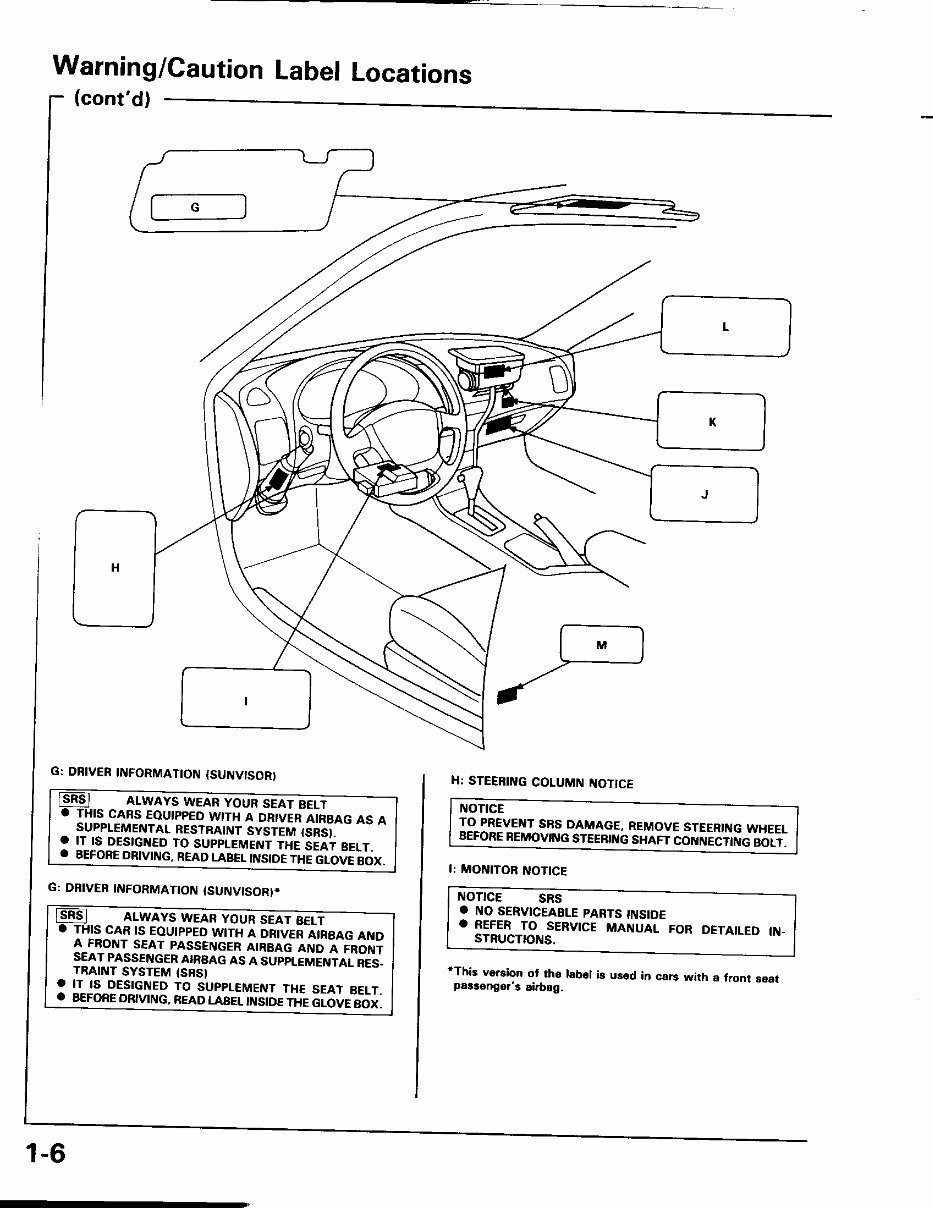 1997 Acura 1.6EL Service & Repair Manual preview img 10