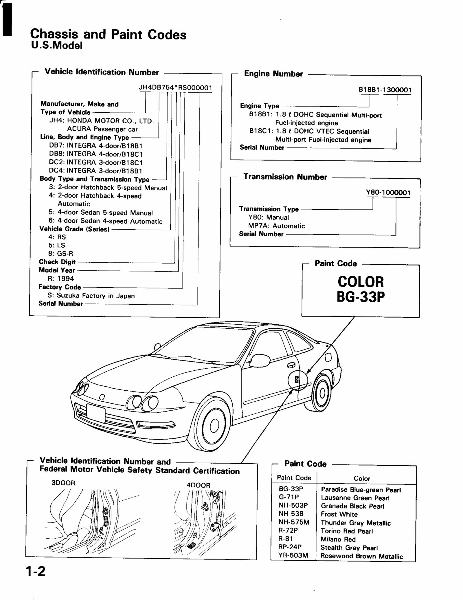 1997 Acura 1.6EL Service & Repair Manual preview img 6