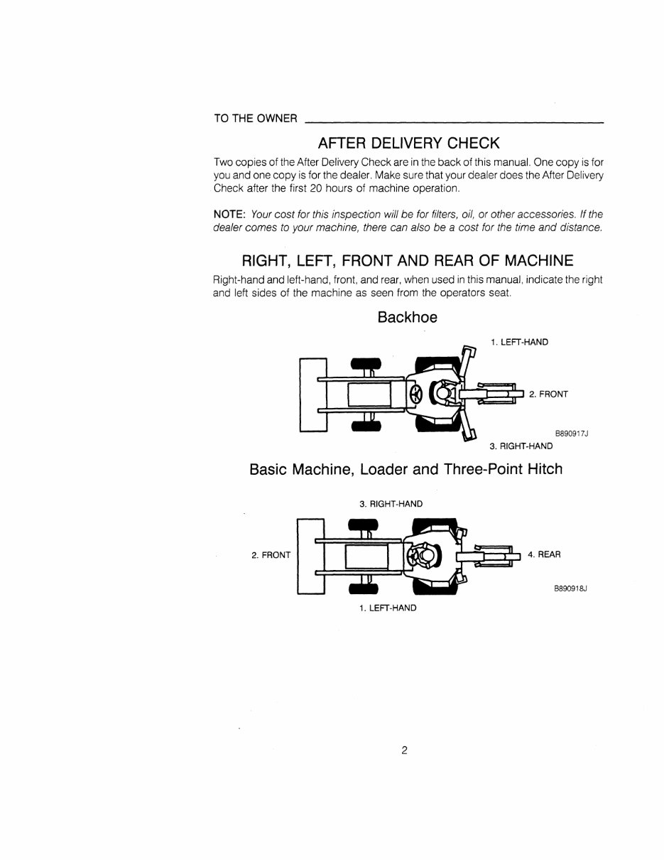 Case 580SK 580 Super K Loader Backhoe Operators Owner Instruction Manual preview img 4