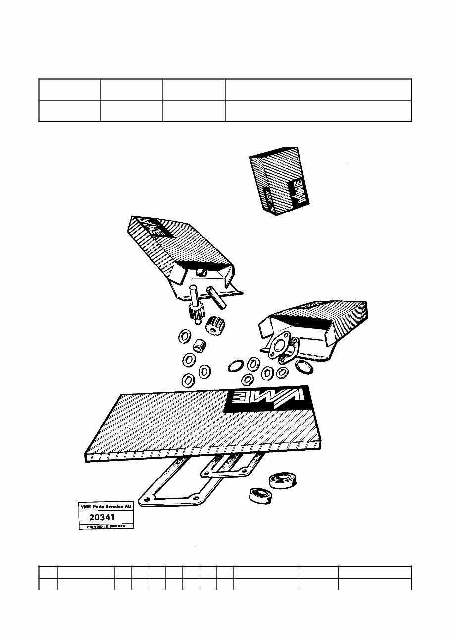 Volvo BM L30 Compact Wheel Loader Service Parts Catalogue Manual INSTANT SN: 1-10000 preview img 1