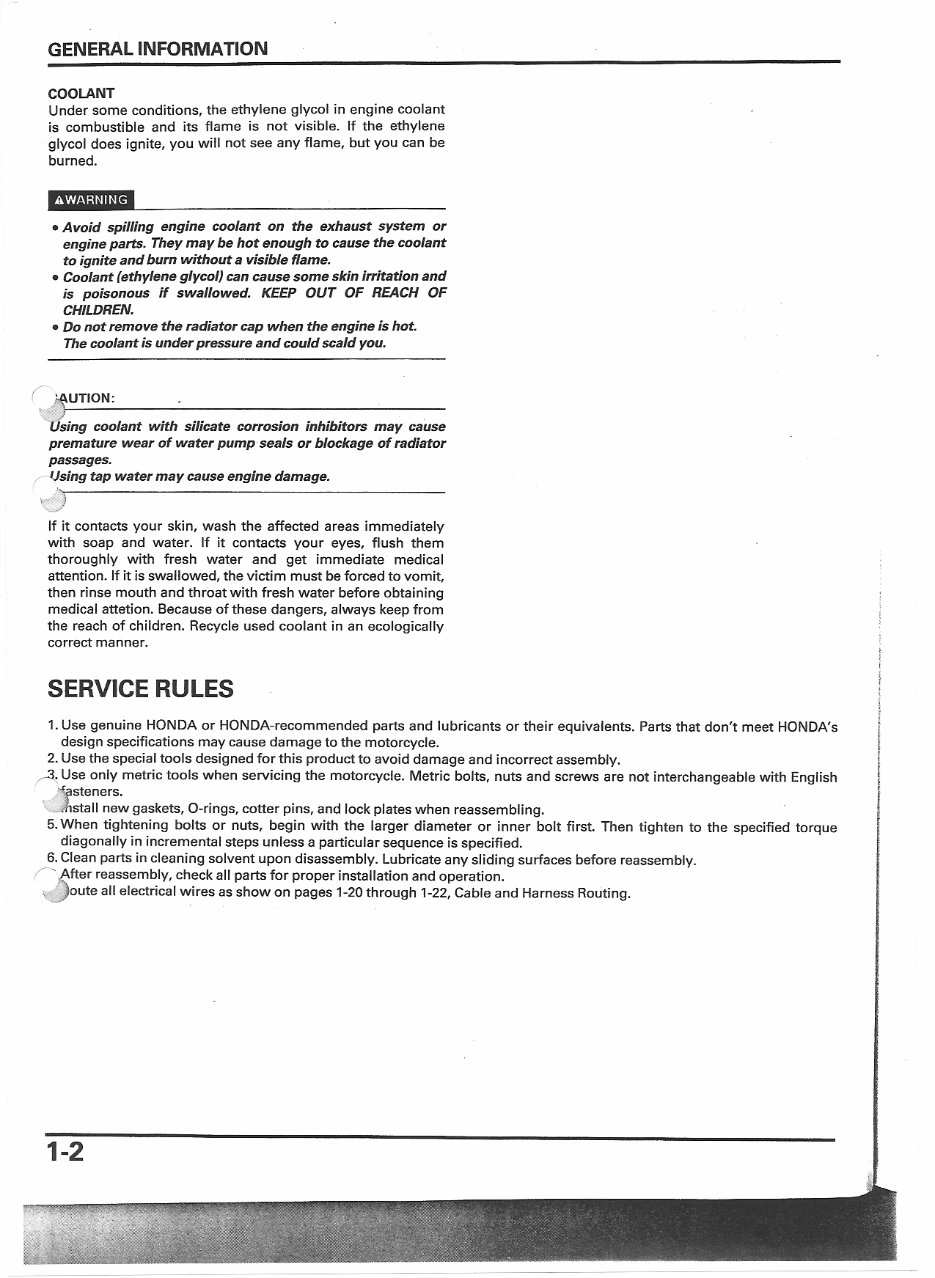 2000-2002 Honda XR650R Service & Repair Manual preview img 6