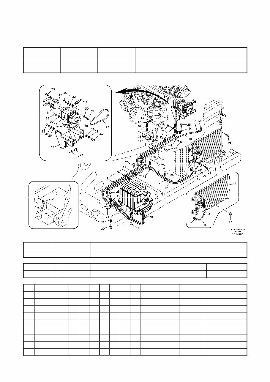 Volvo EC160B LC, EC160B NLC (EC160BLC EC160BNLC) Excavator Service Parts Catalogue Manual INSTANT SN: 10001 - 12000 preview img 1