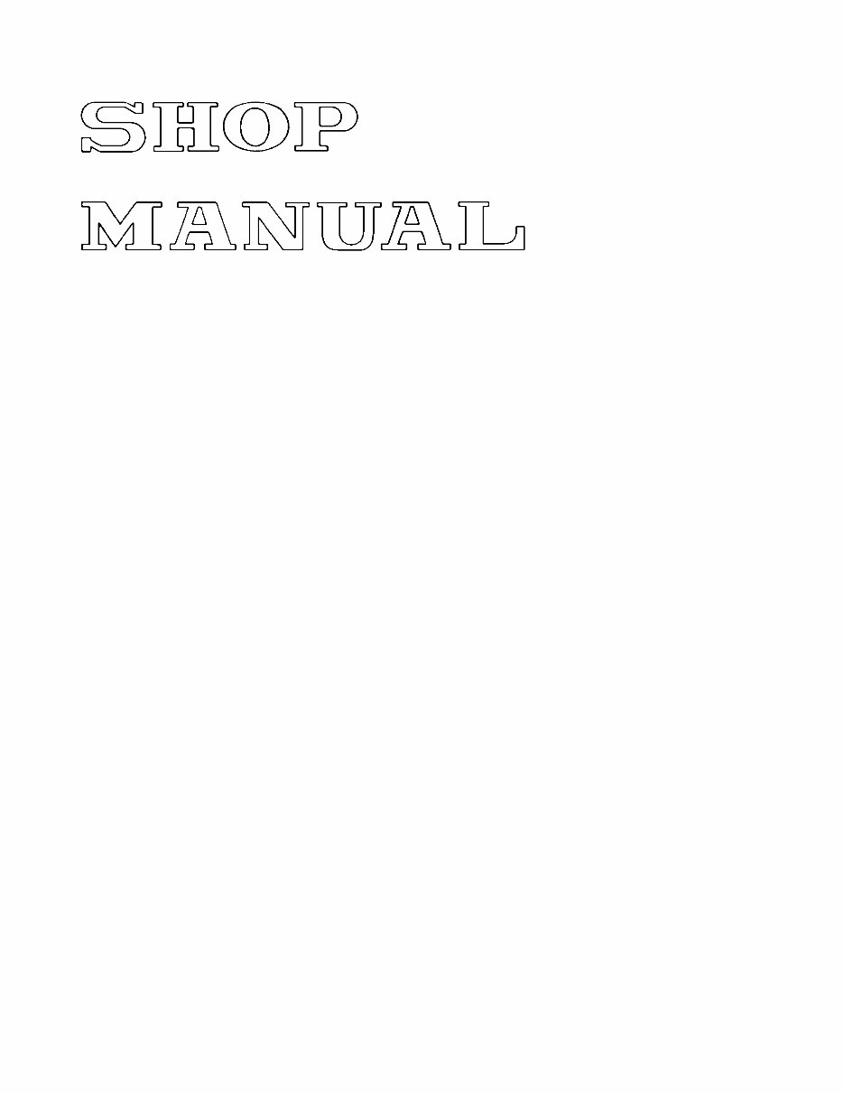 KOMATSU WA320-3MC Wheel Loader Service Shop Repair Manual preview img 1