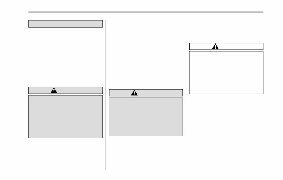 2010 SUBARU OUTBACK Owners Manual preview img 9