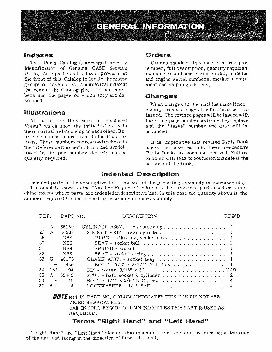 1966-1971 Case 580 CK Construction King & 33 Loader & 33s Backhoe Parts Catalog preview img 5