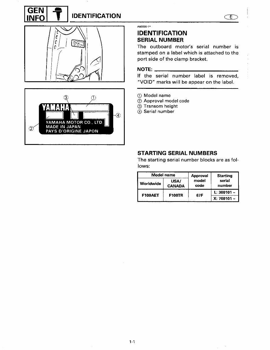 2000 Yamaha F100X Outboard Service & Repair Manual preview img 9