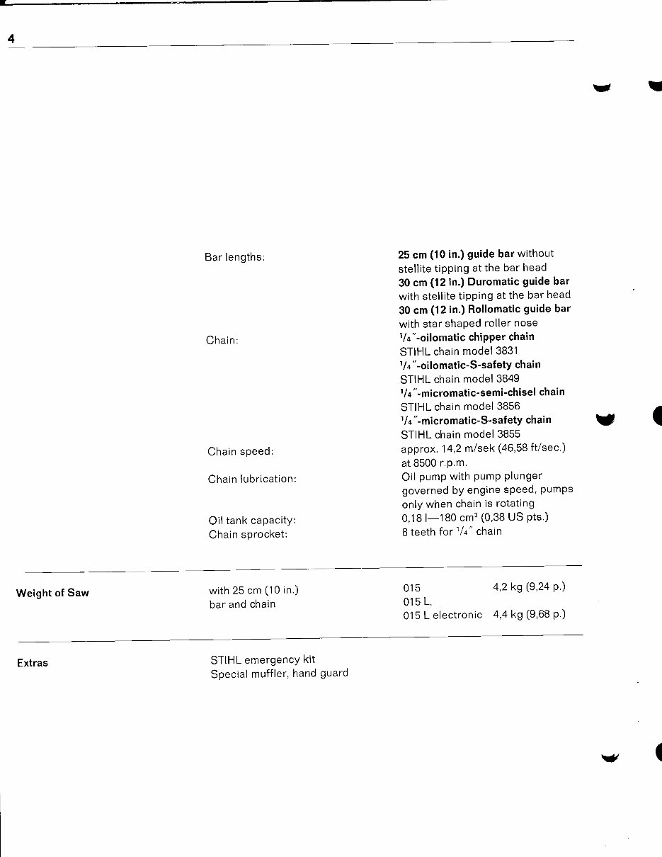Stihl 015 015L Chainsaw Service Repair Workshop Manual preview img 5