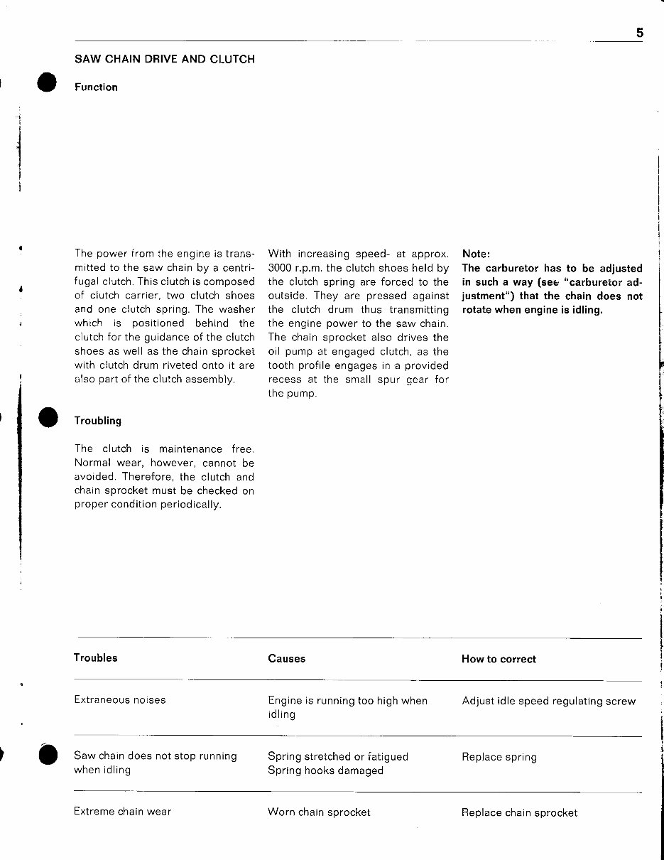 Stihl 015 015L Chainsaw Service Repair Workshop Manual preview img 6