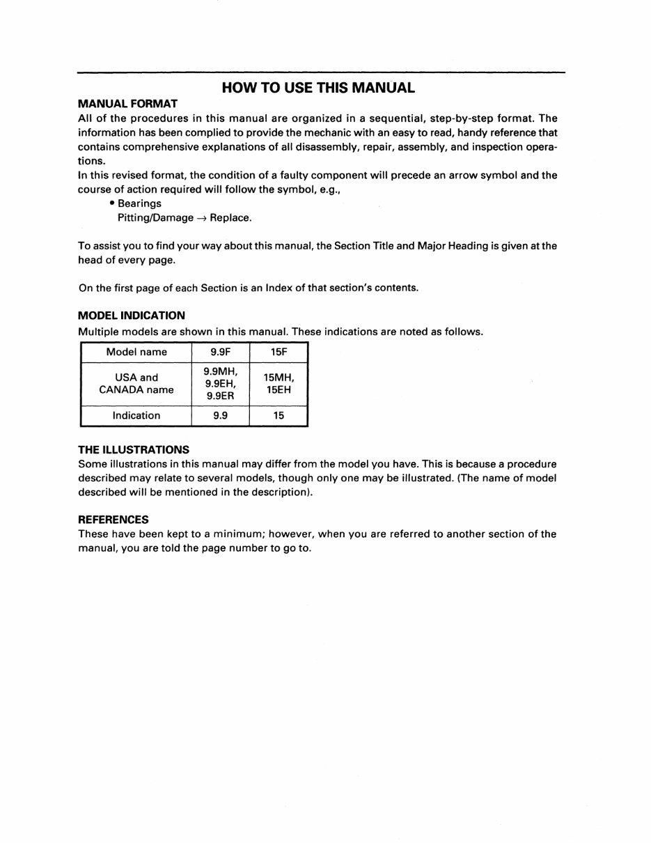 YAMAHA OUTBOARD 9.9FMH, 15FMH Full Service Repair Manual preview img 4