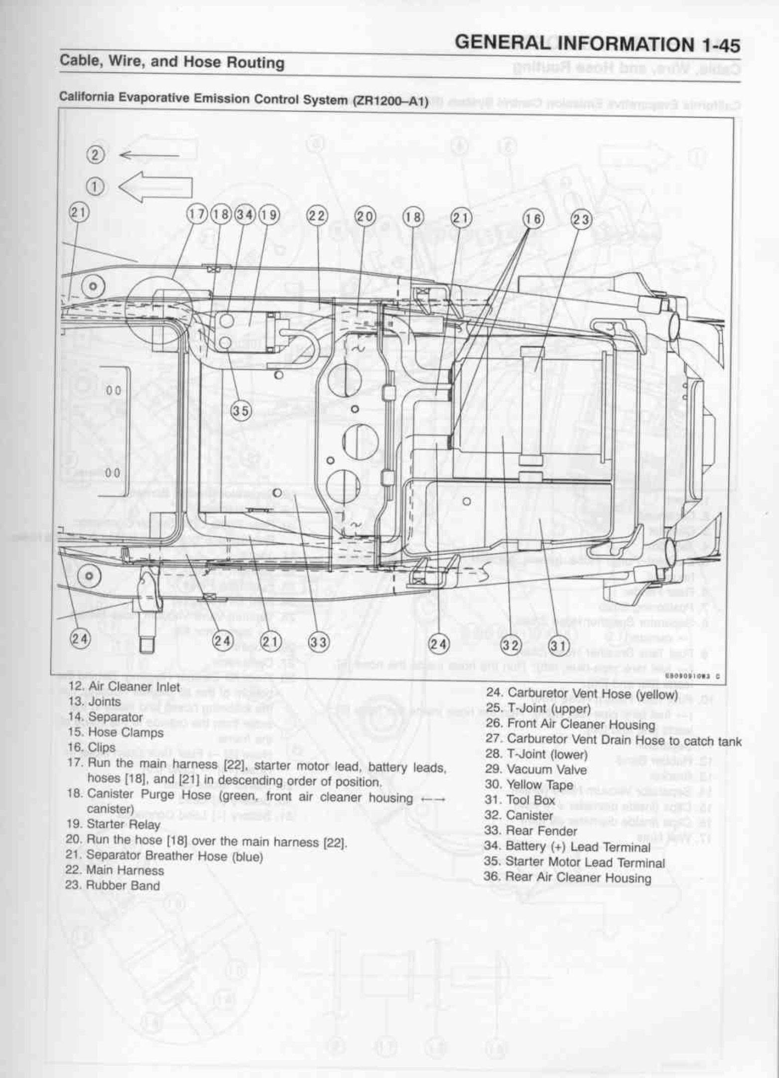 2001-2008 Kawasaki ZRX1200R Service & Repair Manual preview img 10
