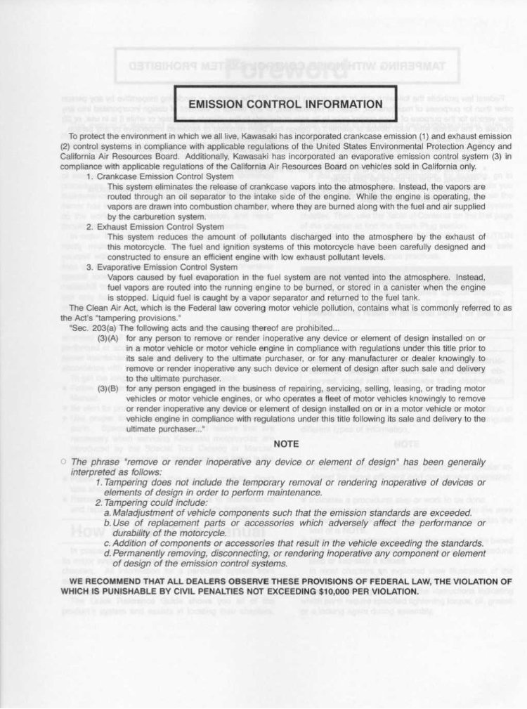 2001-2008 Kawasaki ZRX1200R Service & Repair Manual preview img 6