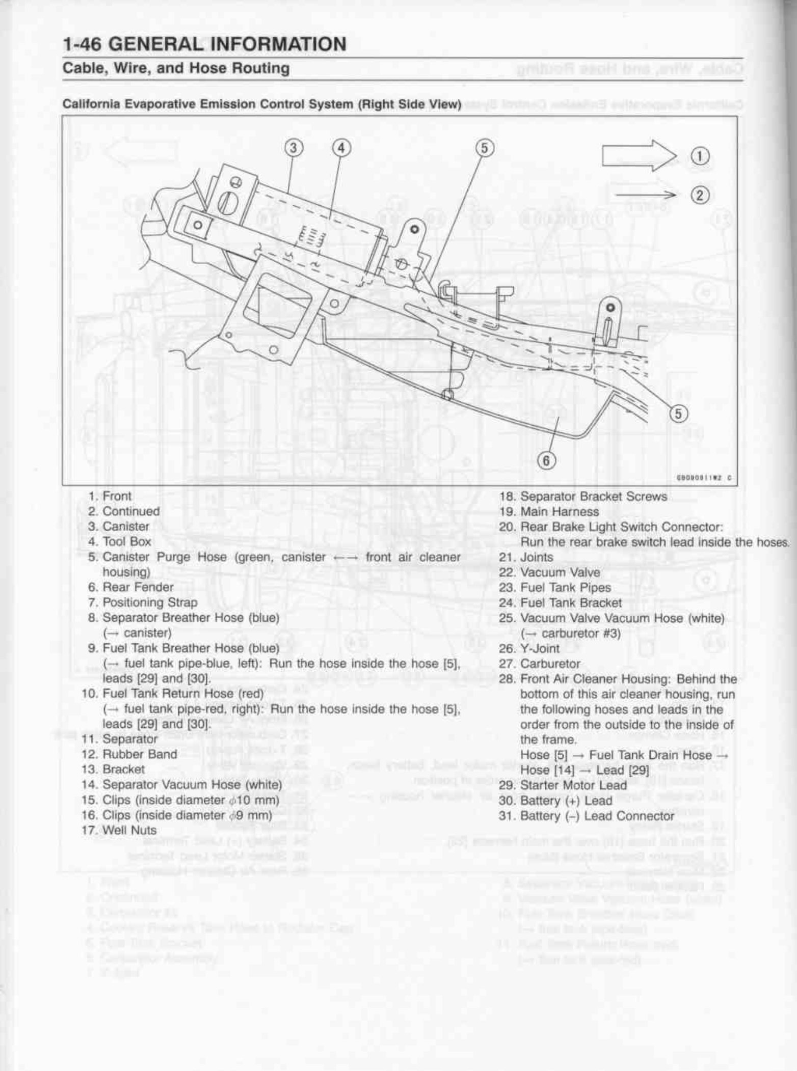 2001-2008 Kawasaki ZRX1200R Service & Repair Manual preview img 9