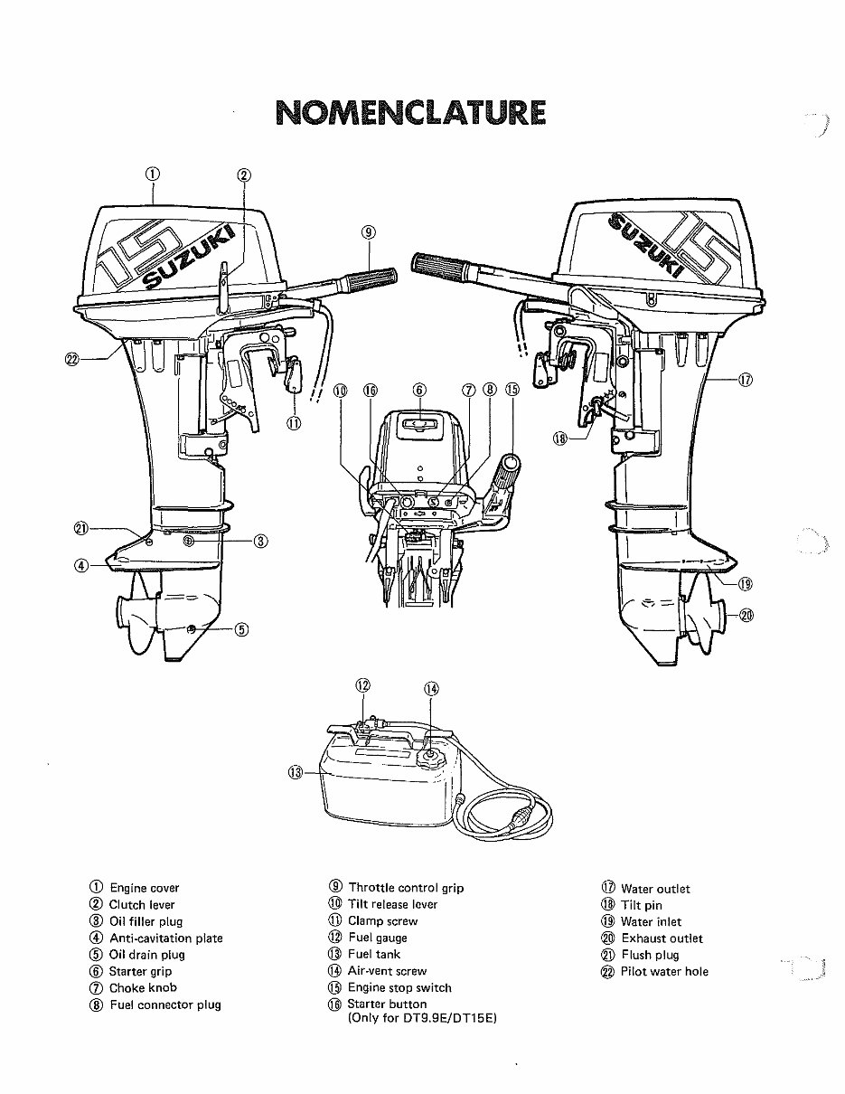 1983-1997 Suzuki DT8 9.9 15C 2-Stroke Outboard Repair Manual preview img 1