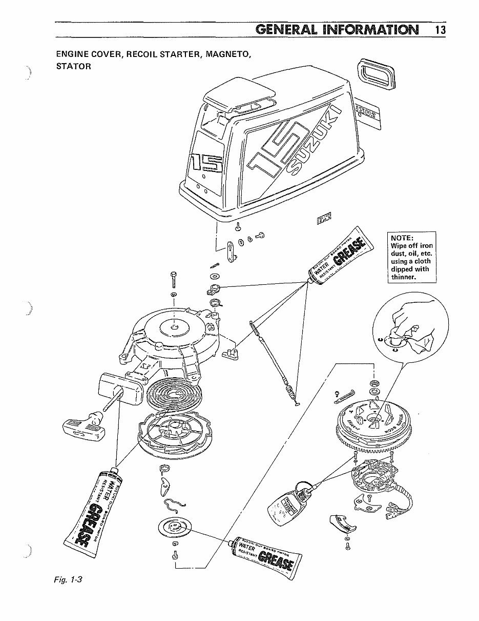 1983-1997 Suzuki DT8 9.9 15C 2-Stroke Outboard Repair Manual preview img 10
