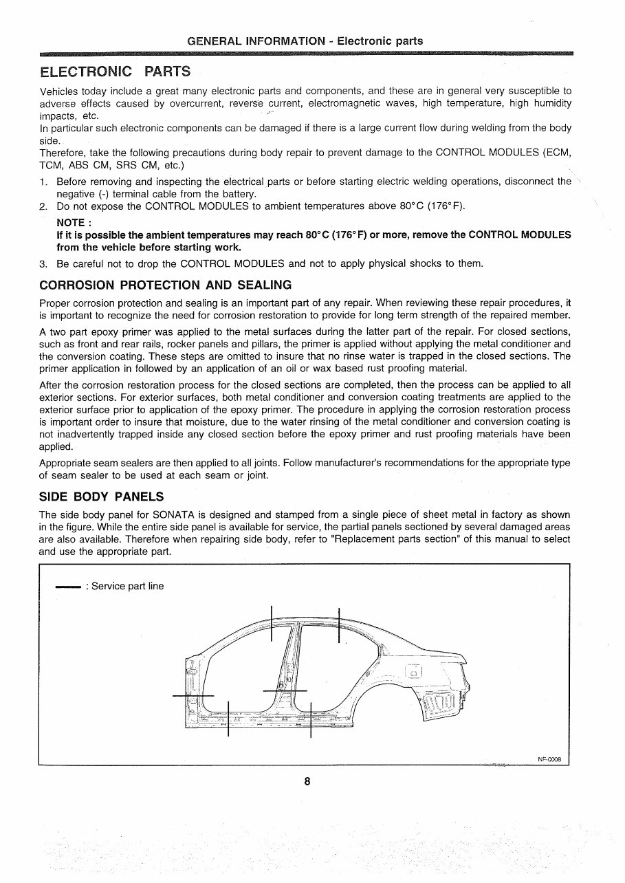 2005 Hyundai Sonata Service & Repair Manual Software preview img 5
