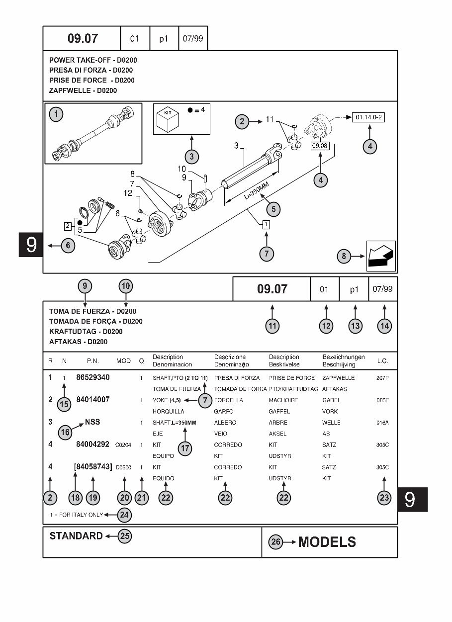 New Holland Kobelco LB90.B Backhoe Loader Service Parts Catalogue Manual INSTANT preview img 10