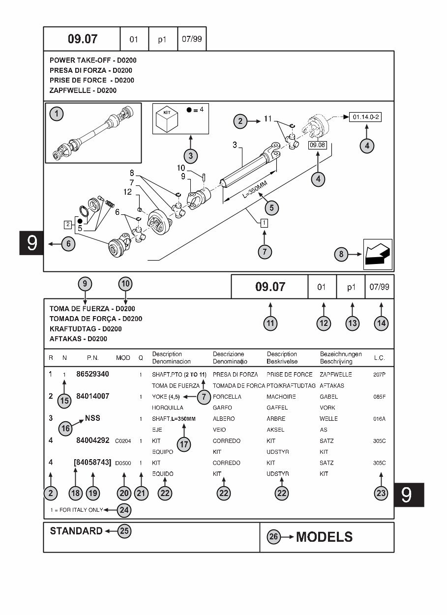 New Holland Kobelco LB90.B Backhoe Loader Service Parts Catalogue Manual INSTANT preview img 8
