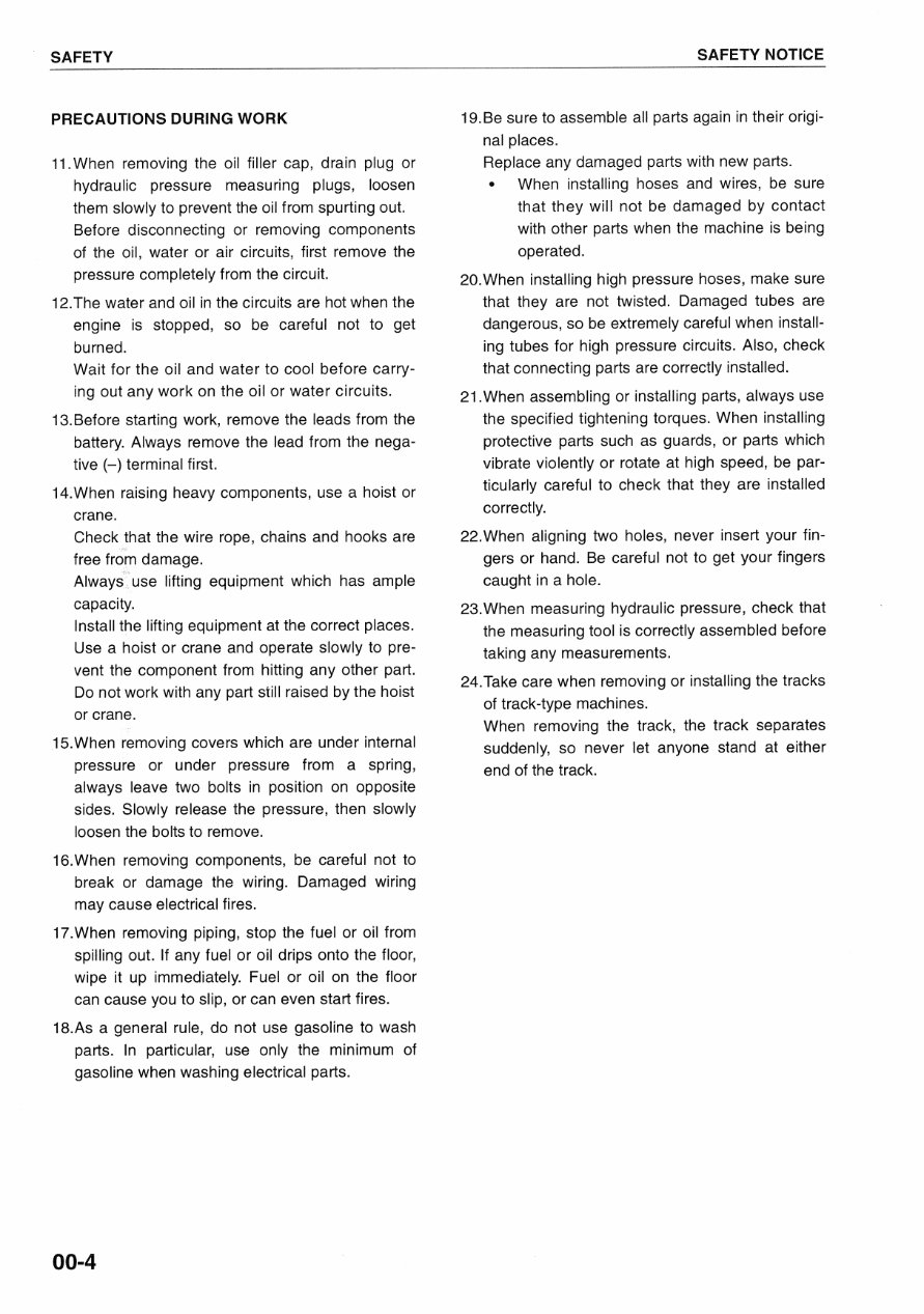 KOMATSU PC60-7 Hydraulic Excavator Service Repair Manual !!! preview img 8