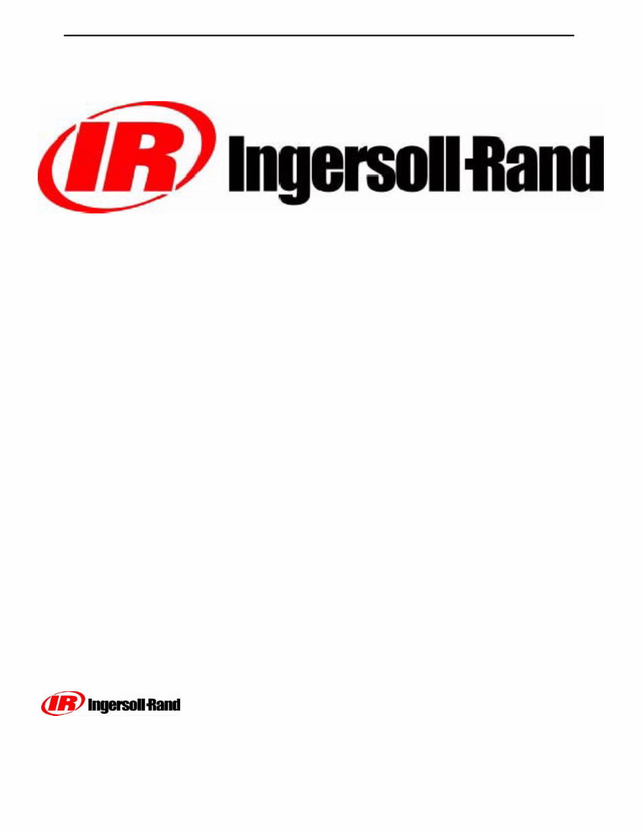 Ingersoll-Rand P425AWIR, XP375AWIR, HP375AWIR, VHP300AWIR, P600WIR HP450WIR, VHP400WIR Electrical / Electronic Service Repair Ma preview img 1
