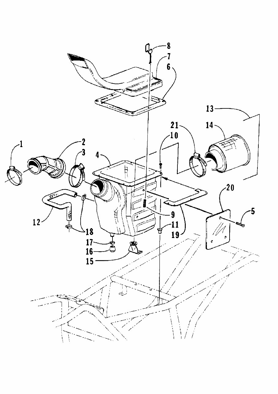 1998 Arctic Cat ATV 500 4X4 98A4G Parts Catalog preview img 1