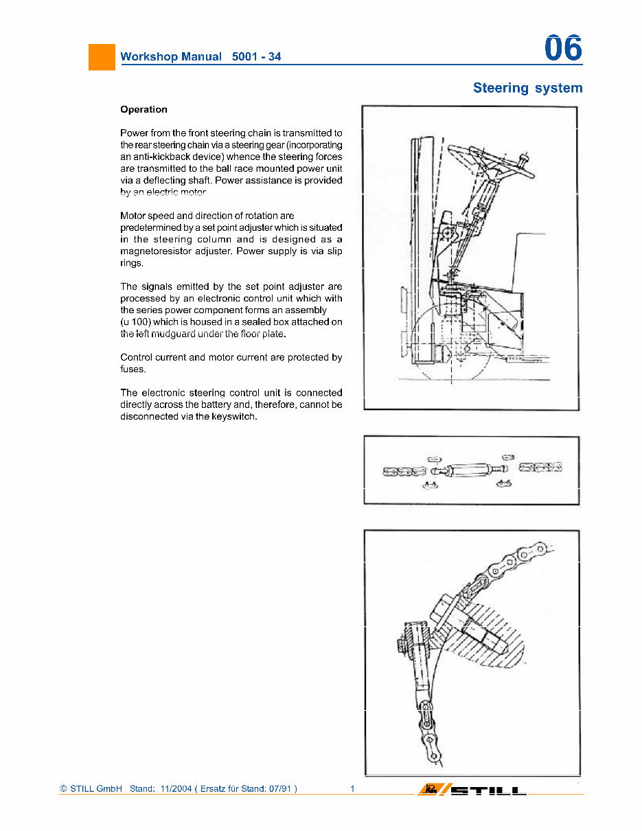 Still R50-10, R50-12, R50-15, R50-16 Electric Fork Truck Service Repair Workshop Manual preview img 9