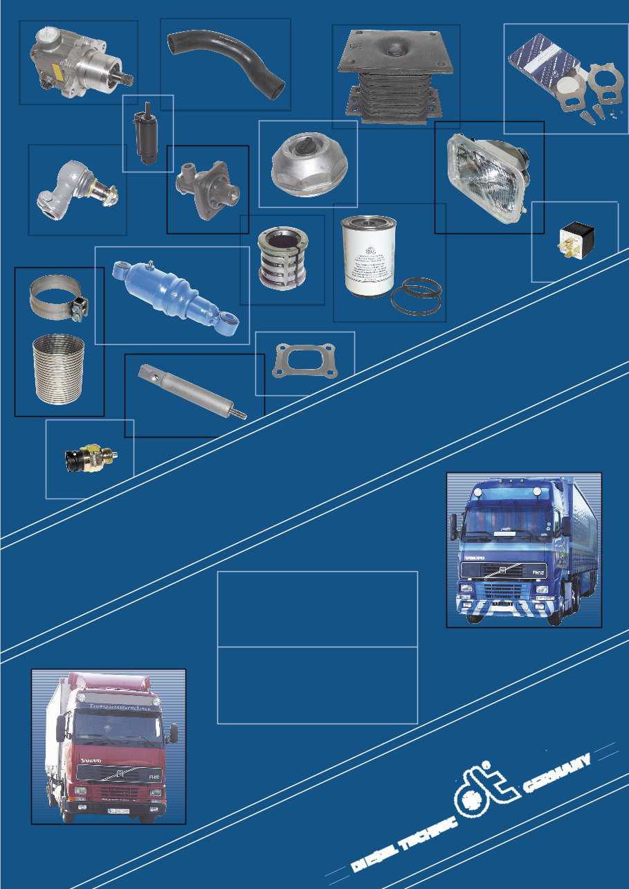 VOLVO Truck Parts Part Manual FH 12 FH 16 FM 12 preview img 1