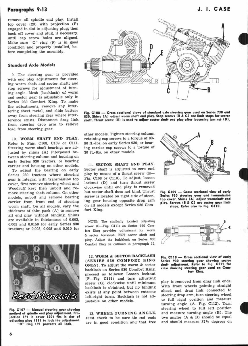 Case 730, 830 & 930 Tractor FACTORY Service Repair Manual - IMPROVED - preview img 6