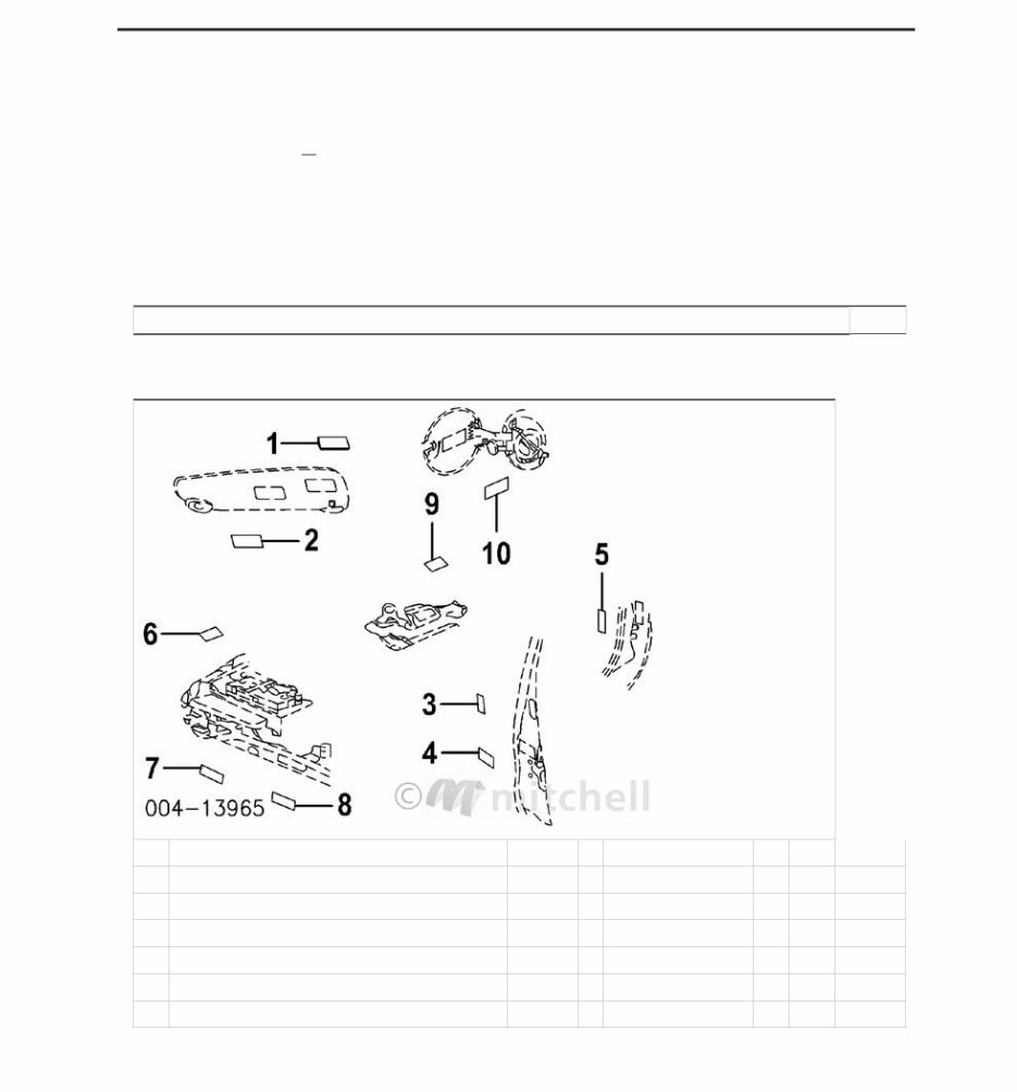 2005 - 2010 Chrysler 300 Parts LIST CATALOG preview img 1