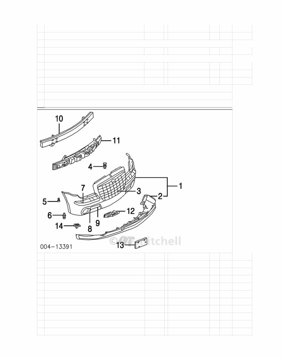 2005 - 2010 Chrysler 300 Parts LIST CATALOG preview img 4