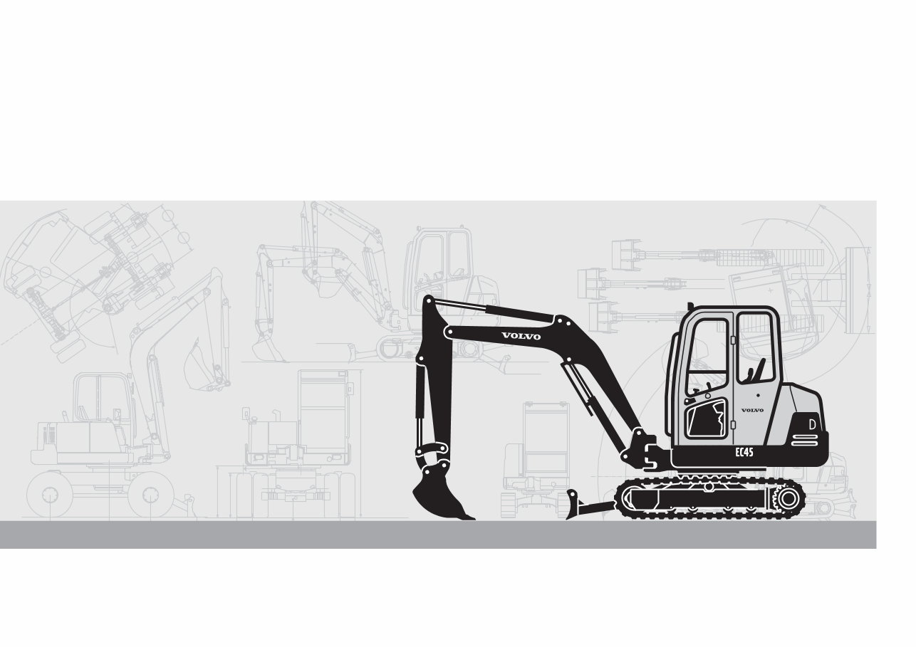 Volvo Excavator EC45 EC 45 Parts Manual Catalog preview img 2