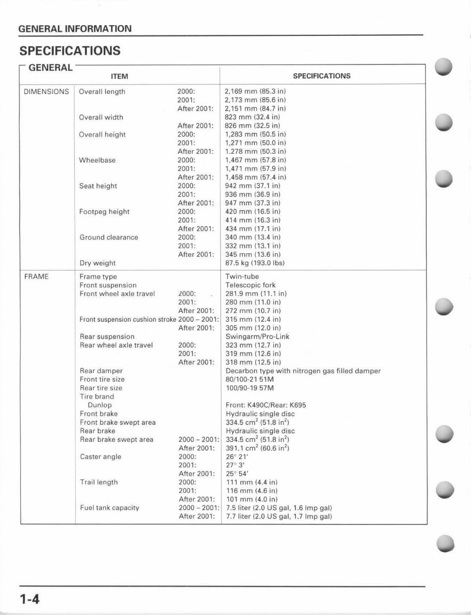 2000-2003 Honda CR125R Service & Repair Manual preview img 8