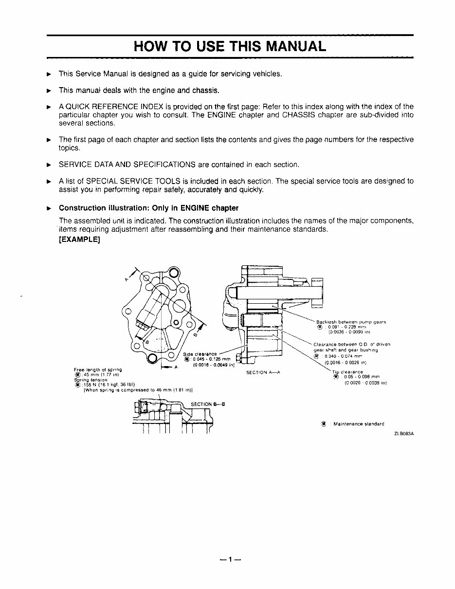 99 - 04 Nissan UD 1200 / 1400 Service Manual preview img 3
