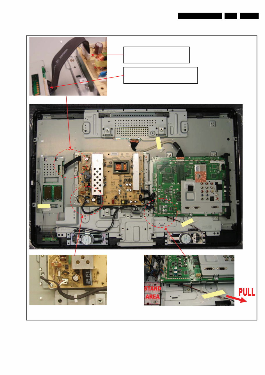 Philips 42PFL7403D + 47PFL7403D ( USA/Canada Model) Service Manual & Repair Guide preview img 9